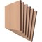 Ekena Millwork 7 3/4W x 7 3/4H x 3/8T Wood Hobby Boards, Alder, 6PK HBW08X08X375BAL - alternate 2